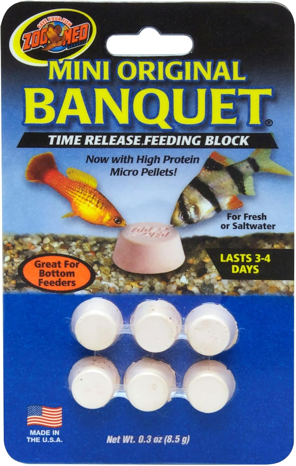 Zoo Med Banquet Block Feeder, 50-Count, Giant Size