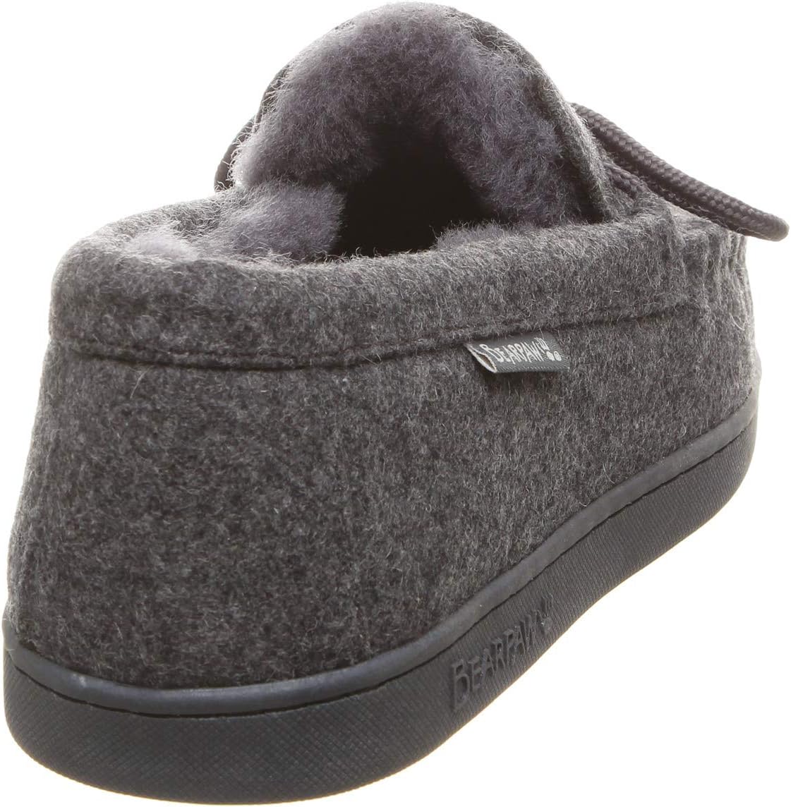 BEARPAW Moc II 2 - Men's Sheepskin Slipper - 1295M | Comfortable & Lightweight Men's Shoe, Medium Fit, Multiple Colors