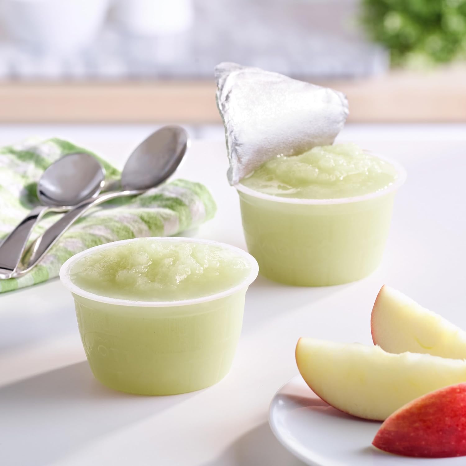 Mott's Applesauce, 4 Oz Cups, 36 Count, No Artificial Flavors, Good Source of Vitamin C, Nutritious Option for The Whole Family