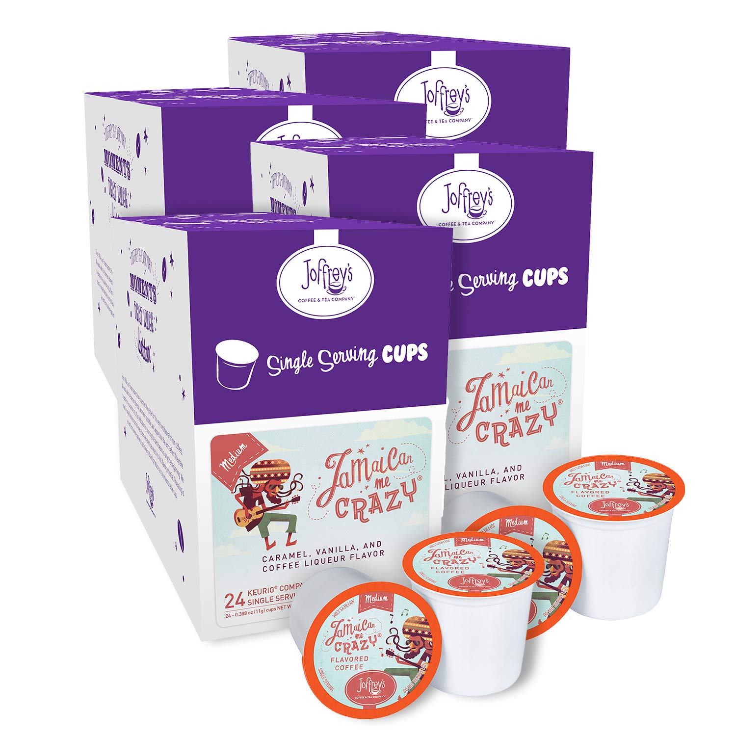 Joffrey's Coffee - Breakfast Blend, Artisan Medium Roast Arabica Coffee Beans, Smooth-Bodied Blend, Balanced Flavor & Aroma