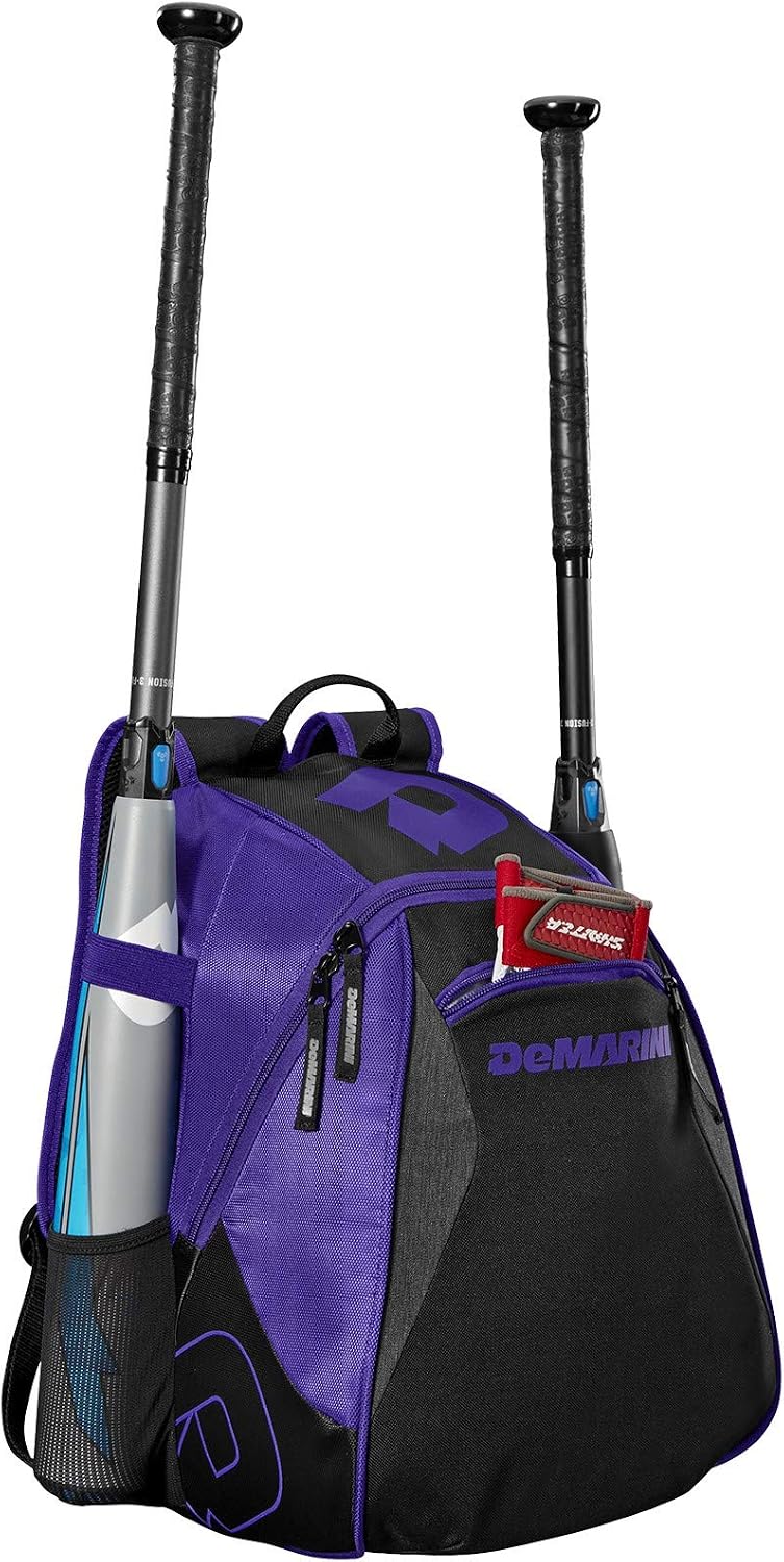 DeMarini Voodoo Junior Baseball Backpack - Purple