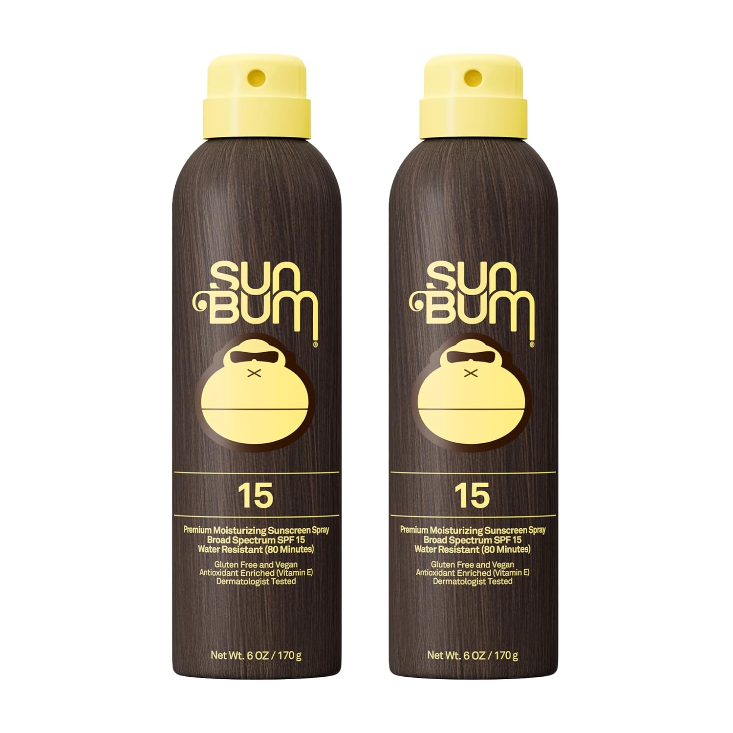 Sun Bum Original SPF 70 Broad Spectrum Sunscreen Body Spray - 6 oz | Moisturizing with Vitamin E, Vegan, Hawaii 104 Act Compliant (Made without Octinoxate & Oxybenzone)