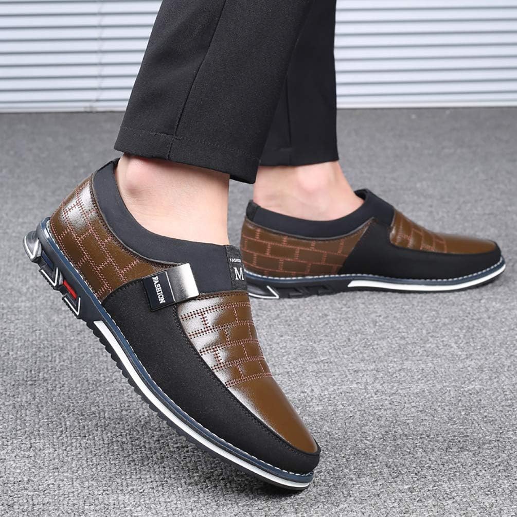 COSIDRAM Mens Casual Shoes Dress Sneakers Loafers Comfort Walking Shoes | Lightweight slip-on for hassle-free wear. Cloud-like comfort, sock-friendly fit for daily & semi-formal occasions.