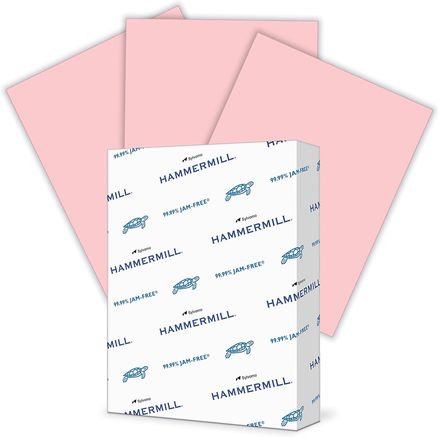 Hammermill Colored Paper, 20 lb Blue Printer Paper, 8.5 x 11 - Made in the USA, Pastel Paper, 103309R - 1 Ream (500 Sheets)