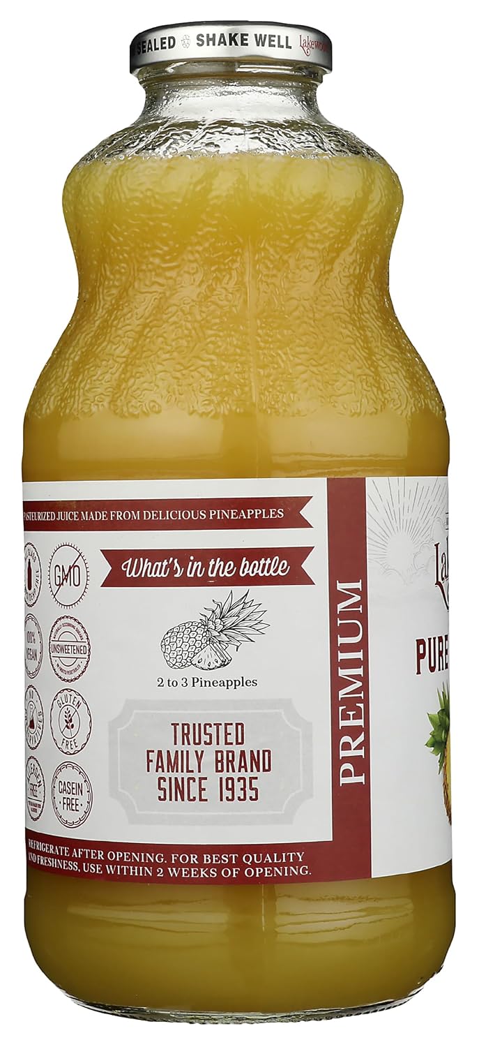 Lakewood, Juice Black Cherry Pure, 32 Fl Oz