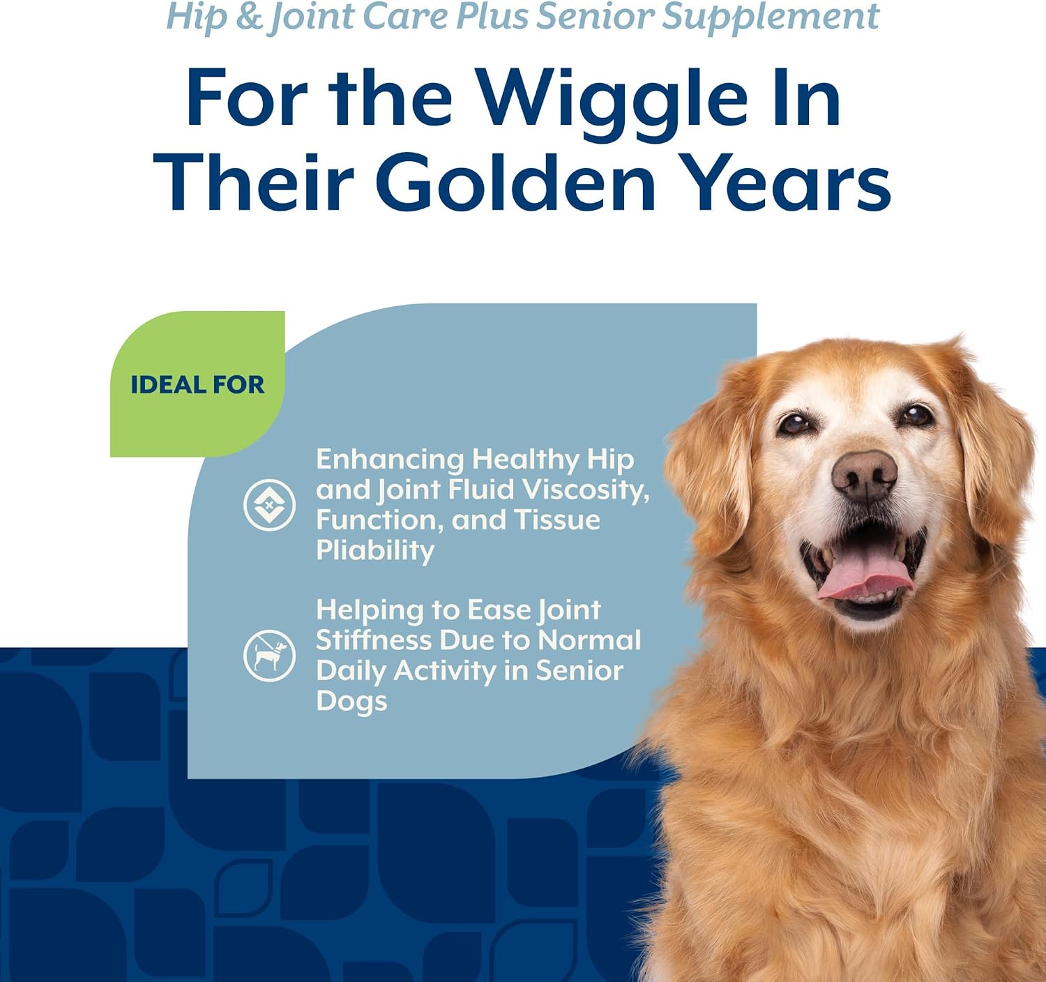 NaturVet – Senior Wellness Hip & Joint Advanced Plus Omegas | Help Support Your Pet’s Healthy Hip & Joint Function | Supports Joints, Cartilage & Connective Tissues | 120 Soft Chews