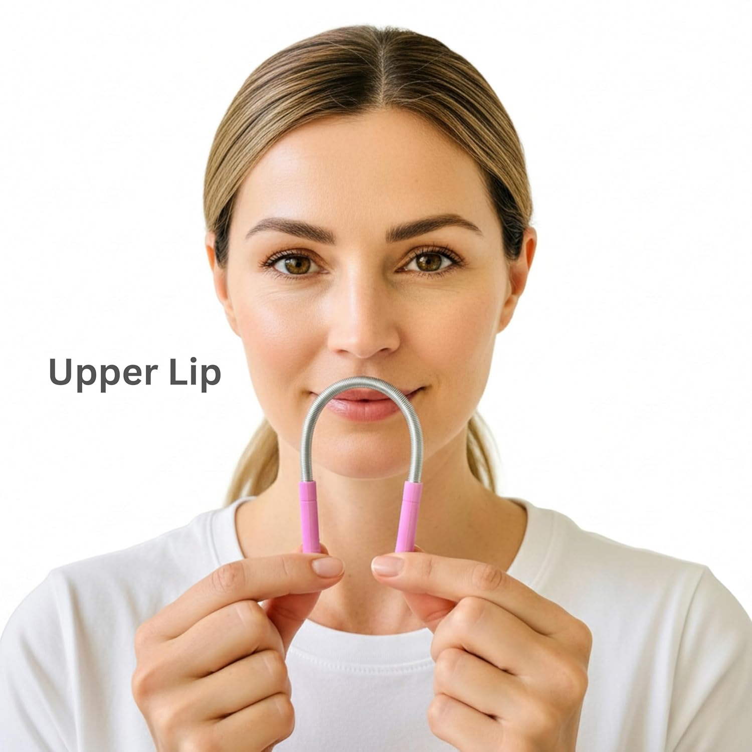 Bellabe Facial Hair Remover for Women, Made in USA, Spring Hair Remover for Face and Chin