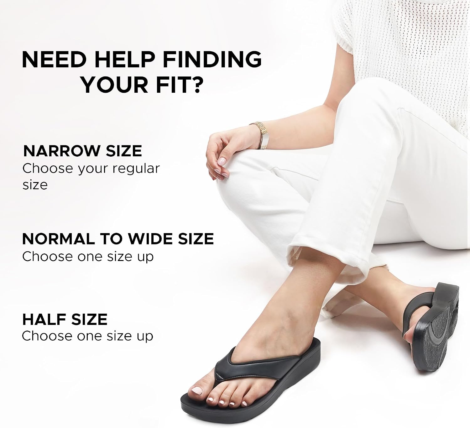AEROTHOTIC Comfortable Arch Support Flip Flops for Women Orthotic Sandals