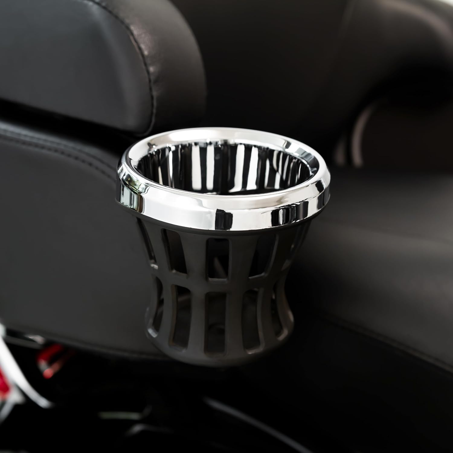 CIRO 50003 Drink Holder (Chrome for Harley-Davidson Models)