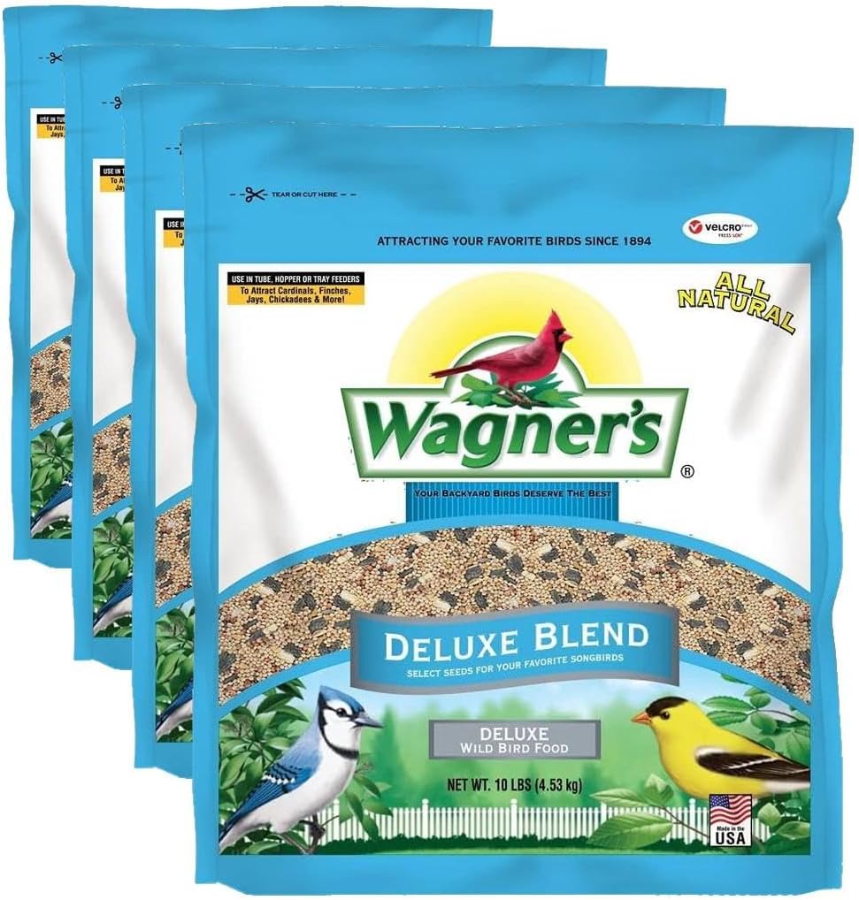 Wagner's 13008 Deluxe Wild Bird Food, 10 lb Bag
