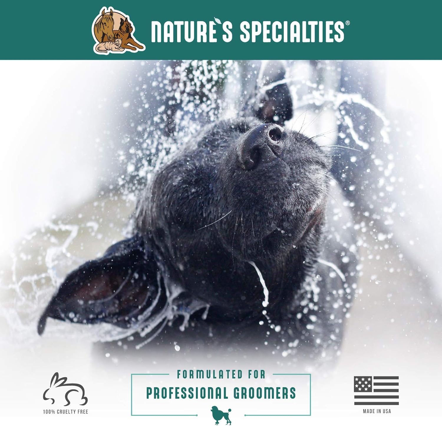 Nature's Specialties Berry Gentle Ultra Concentrated Face and Body Wash for Pets, Makes up to 2 Gallons, Natural Choice for Professional Groomers
