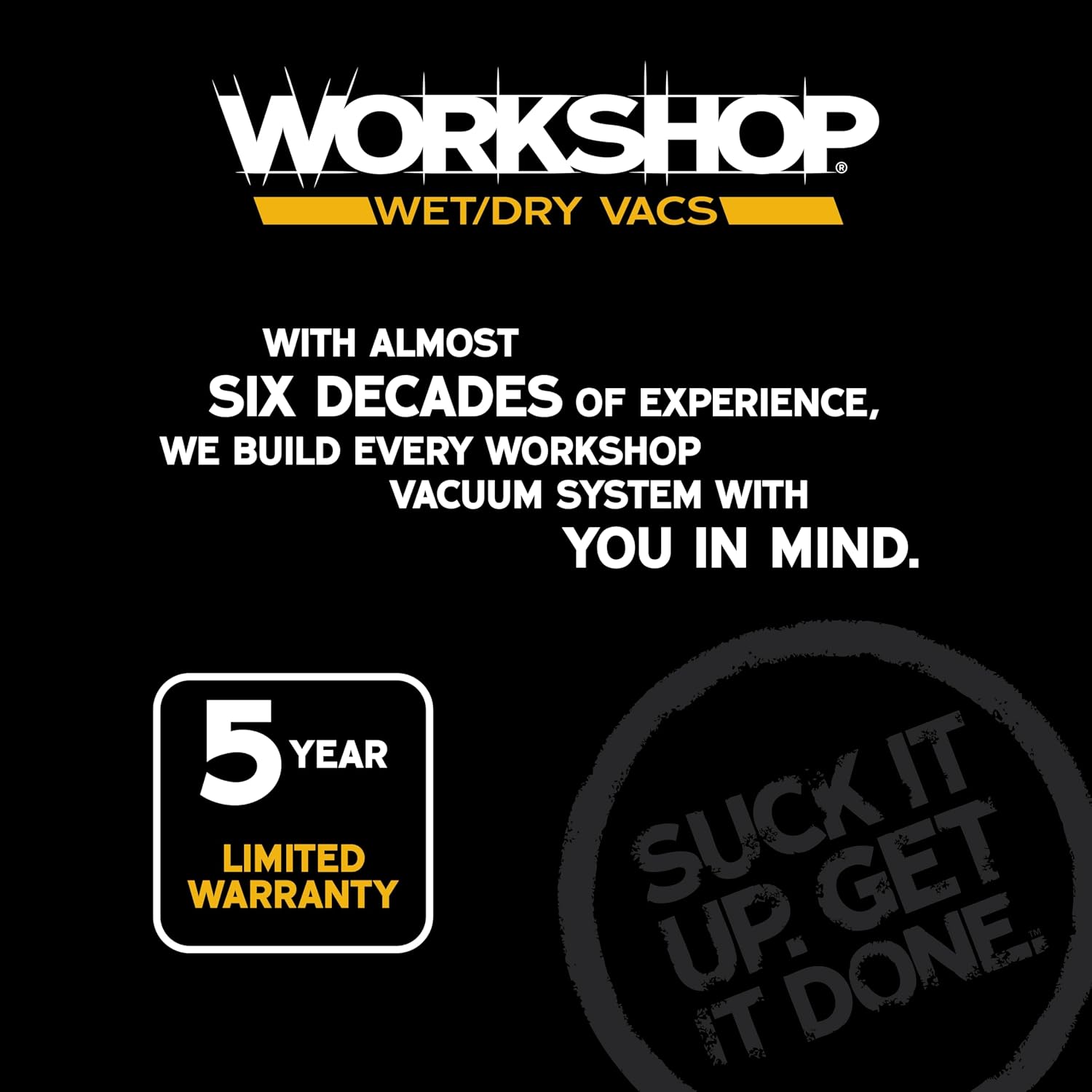 WORKSHOP Wet/Dry Vacs WS0255VA 2.5-Gallon 1.75 Peak HP Shop Vacuum Cleaner