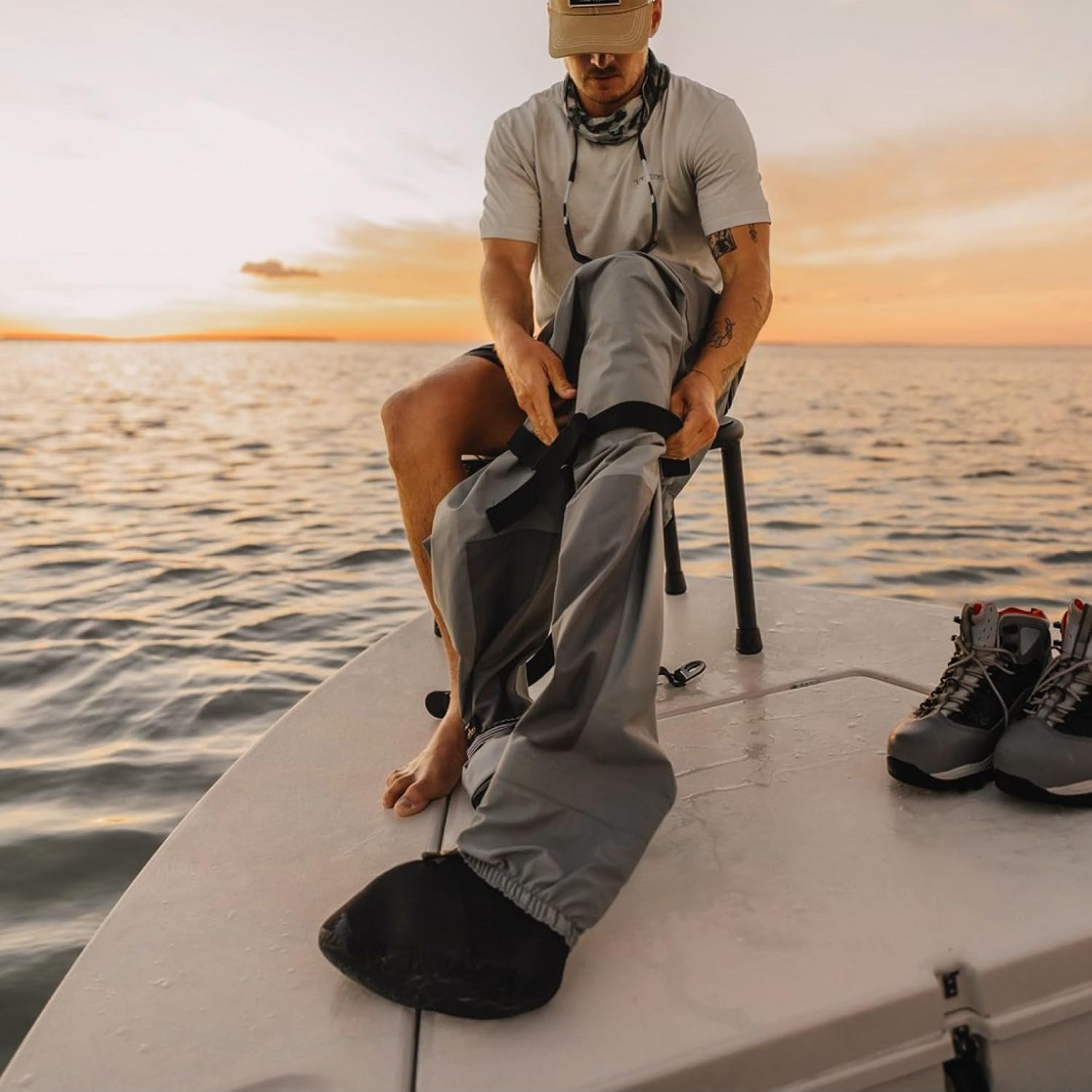 FROGG TOGGS Hellbender Breathable Waterproof Stockingfoot Fishing Chest Wader for Fishing
