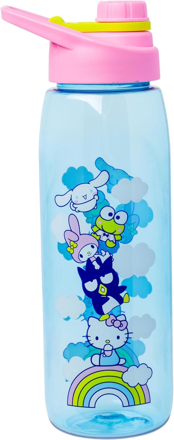 Silver Buffalo Pokémon Skate Graffiti, Water Bottle, 28oz