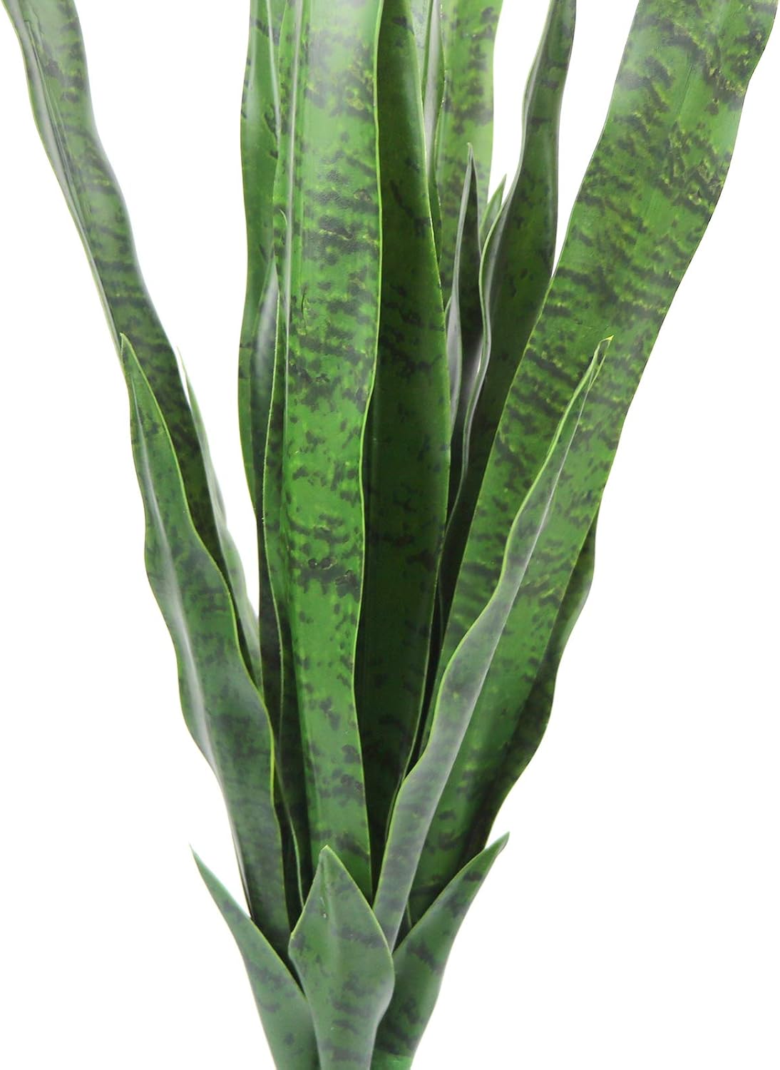 Bird Fiy Artificial Snake Plants 30" Faux Agave Fake Sansevieria Artificial Silk Plant for Home Garden Office Store Decoration 4 Pcs (Yellow)