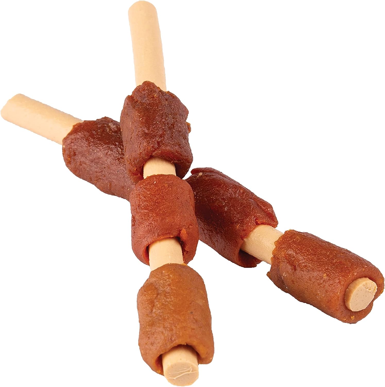 DreamBone Kabobz Rawhide-Free Dog Treats With Real Protein, 18 Count | Daily Chew, Digests Safely and Completely, Made With Real Chicken, Duck, Pork and Veggies, For Adult Dogs