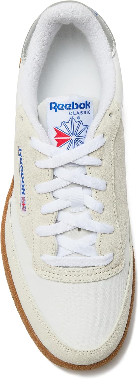 Reebok Club C 85 Mens Tennis Shoes, Casual Fashion White Sneakers for Men