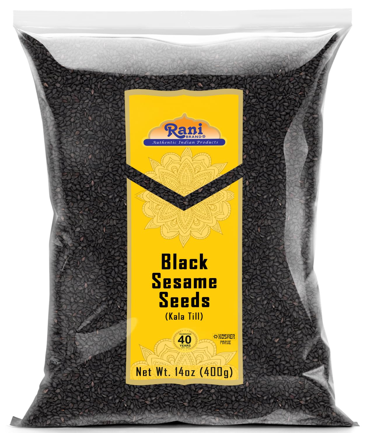 Rani Sesame Seeds Whole Brown, Raw (Till) 28oz (800gm) ~ All Natural | Gluten Friendly | NON-GMO | Vegan | Indian Origin