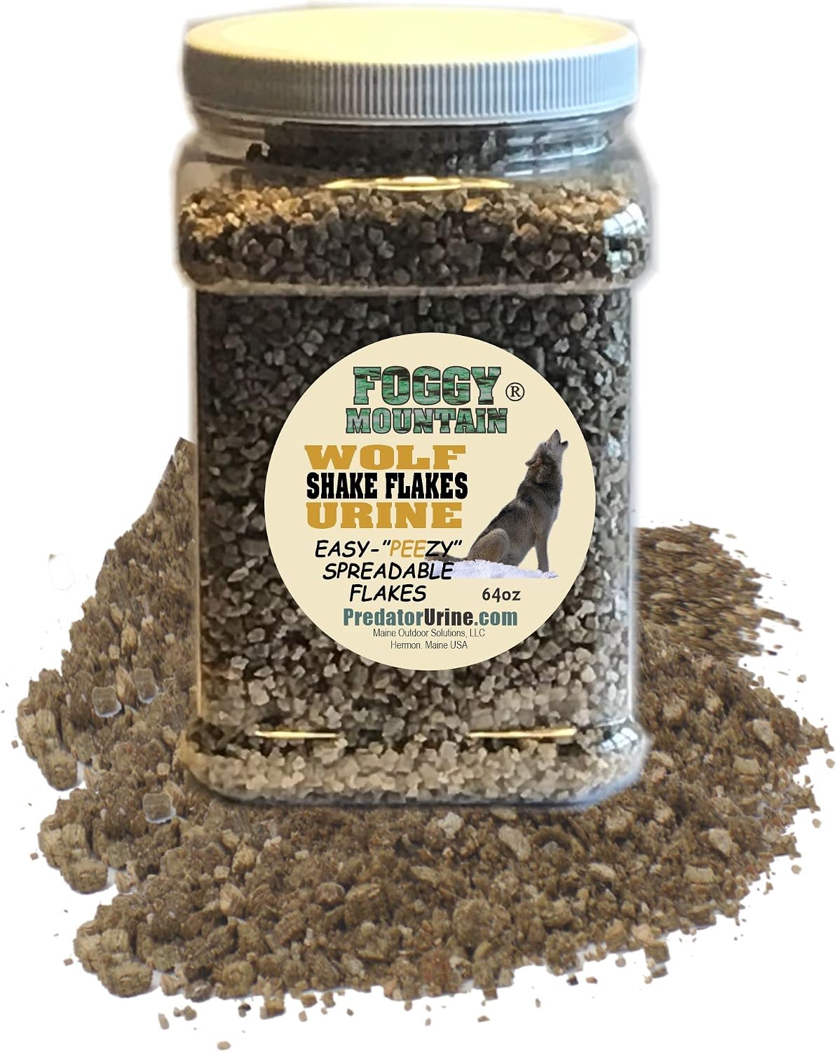 Urine Shake Flakes Natural Predator Scent Outdoor