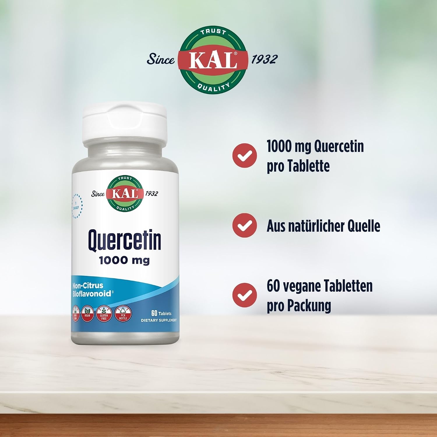 KAL Amino Acid Complex Tablets 1000 mg, 100 Tablets