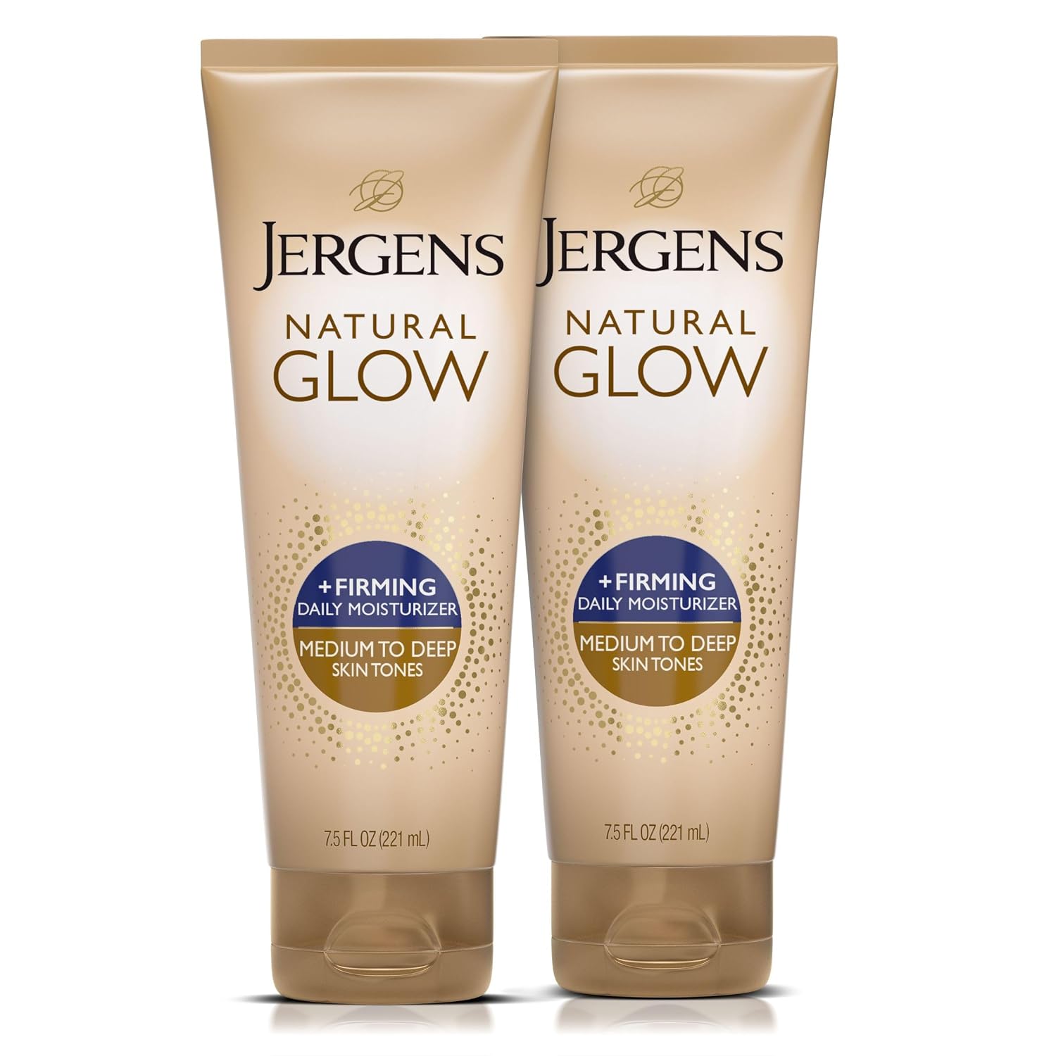 Jergens Natural Glow +Firming Self Tanner Body Lotion, Fair to Medium Skin Tone, Sunless Tanning Moisturizer with Collagen and Elastin. Helps to Visibly Reduce Cellulite, 7.5 Fl Oz | Sunless Tanning Moisturizer, Collagen and Elastin Formula, Reduces Cell…