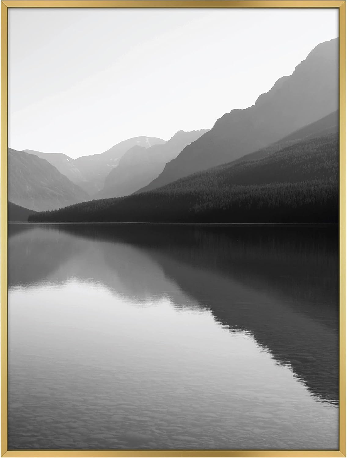 MCS Master & Co. Foundry Metal Picture Frame, 12x12 Matted to 8x8