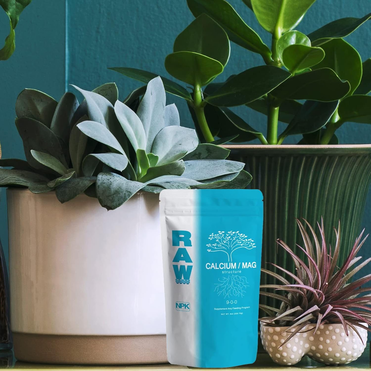 RAW Calcium/Mag 2oz - Essential Combo for Plant Health - Boosts Cell Strength and Nutrient Uptake