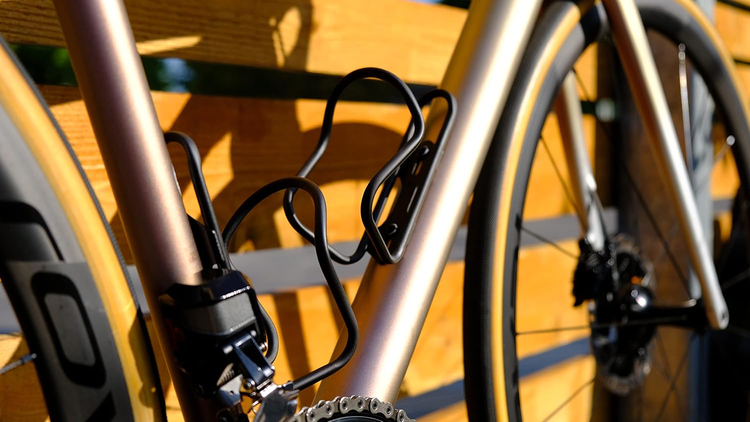 SILCA Sicuro Titanium Bike Water Bottle Holder, Lightweight - Silver