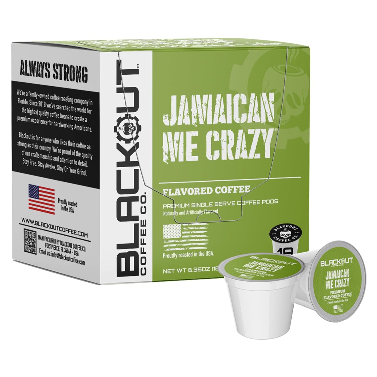 Blackout Coffee Blueberry Crumble Ground Coffee, Medium Roast, 12 oz