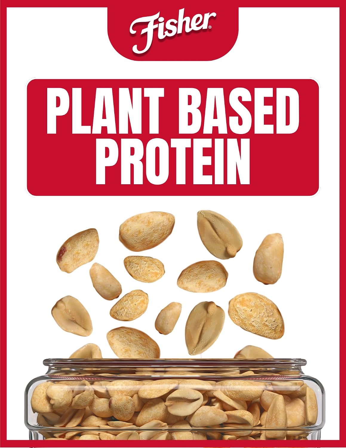 Fisher Snack Butter Toffee Peanuts, 42 Ounces (Pack of 1), No Artificial Colors or Flavors, 100% Recyclable