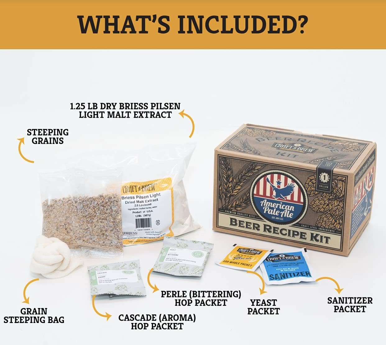 Craft A Brew Recipe Kit - Oktoberfest Ale Refill - 1 Gallon - Ingredients for Home Brewing Beer