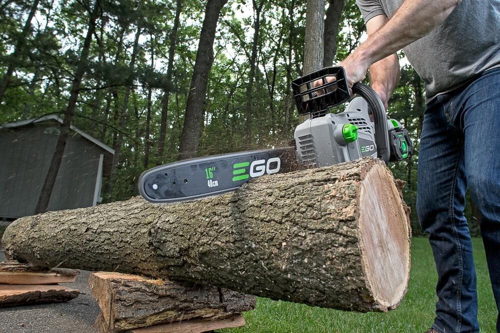 EGO Power+ CS1600 56V Li-Ion Cordless 16" Brushless Chain Saw Bare Tool (Renewed)
