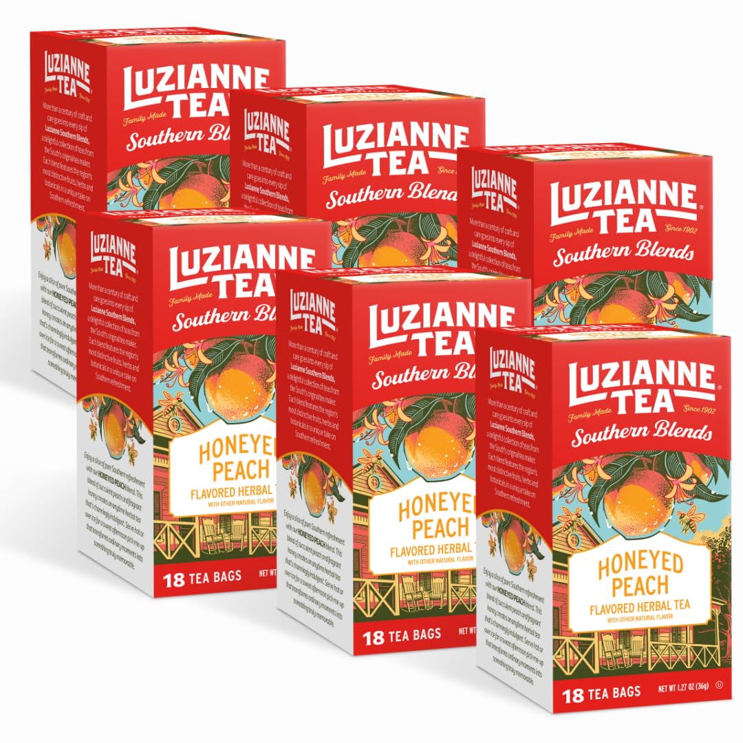 Luzianne Green Tea Bags, Family Size, 24ct Box (Pack of 1)