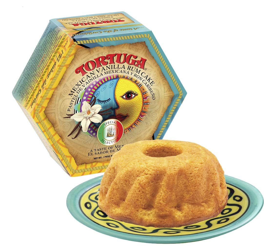 TORTUGA Provenance Rum Cake Variety Pack – 4 oz. - 6 Pack - The Perfect Premium Gourmet Gift for Stocking Stuffers, Gift Baskets