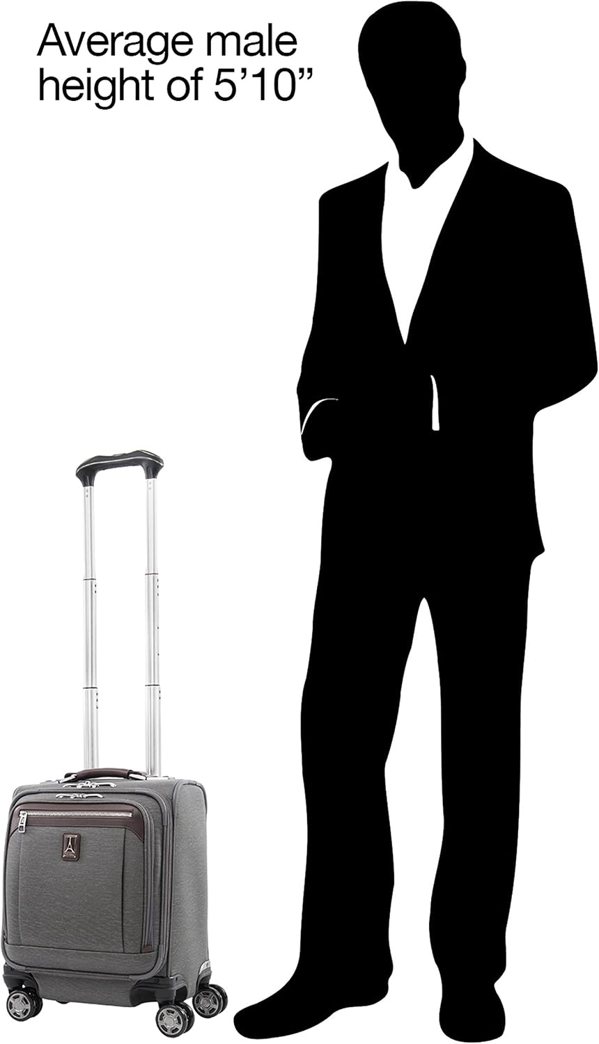 Travelpro Platinum Elite Underseat Spinner Tote Bag with USB Port