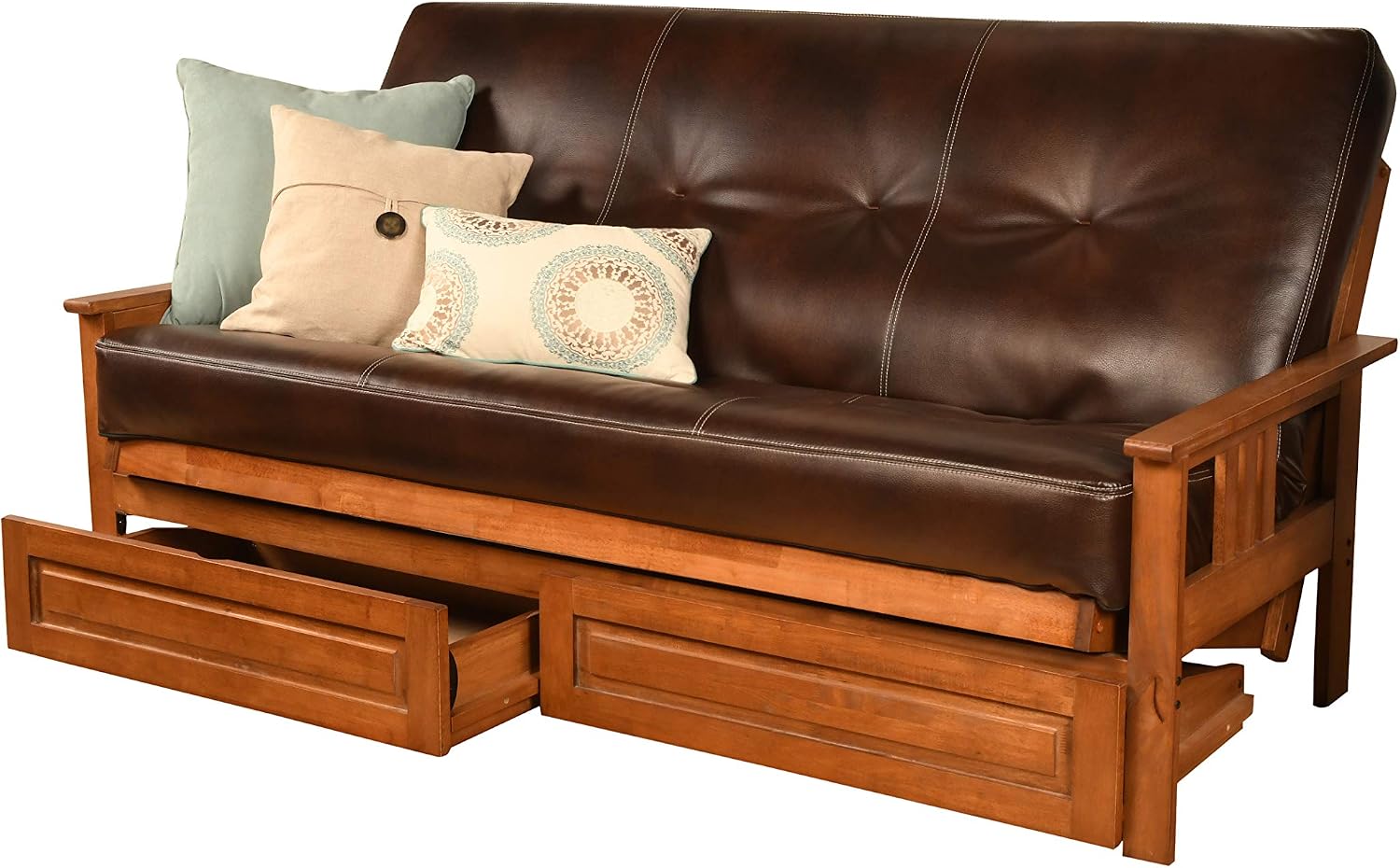 Kodiak Futons Monterey Futon Frame, No Drawers, Barbados