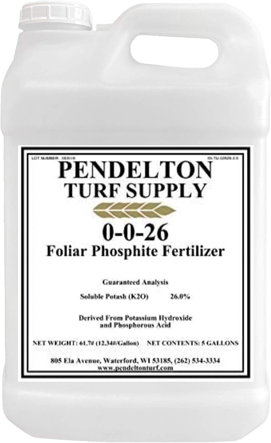 0-0-26 Foliar Phosphite (26% Soluble Potash) Liquid Fertilizer (32 oz.)