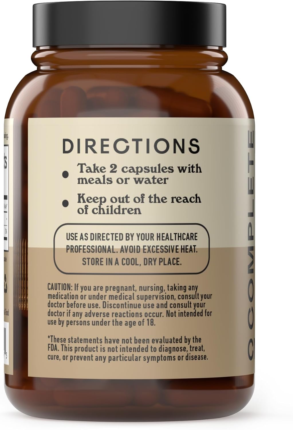 CNP | Organic Psyllium Husk Capsules 660mg - Fiber Caps, Colon Cleanse Aid