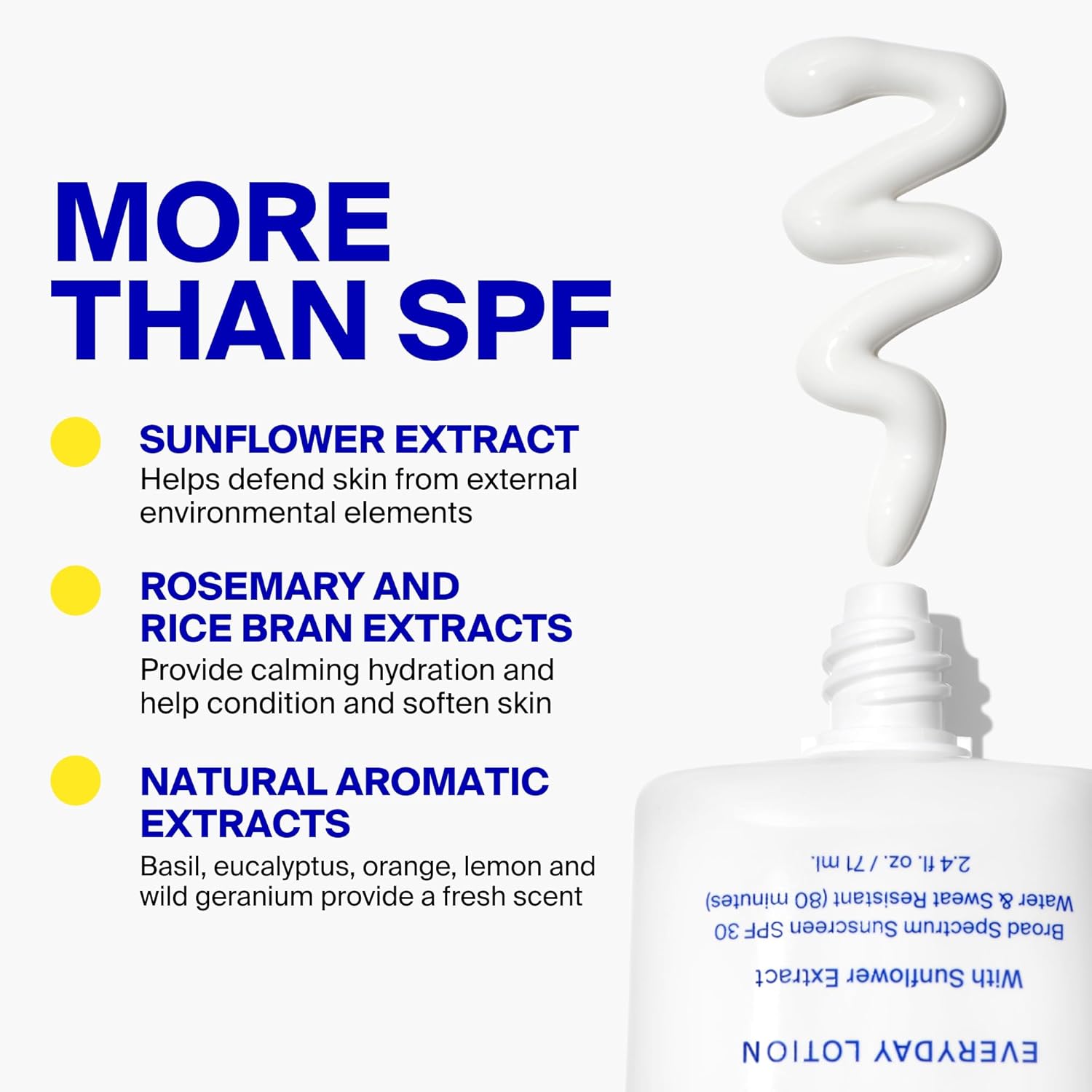 Supergoop! PLAY Everyday Lotion - Broad Spectrum Body & Face Sunscreen - Great for Active Days - Fast Absorbing, Water & Sweat Resistant