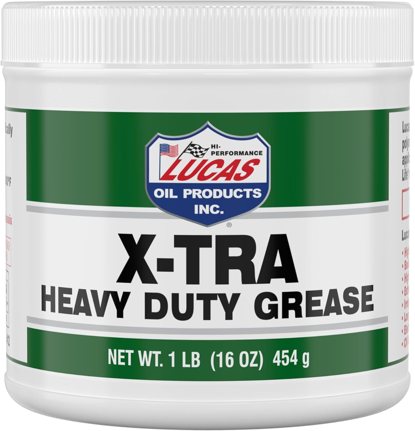 Lucas Oil 10330 X-tra Heavy Duty Grease (1 lb. Tub)