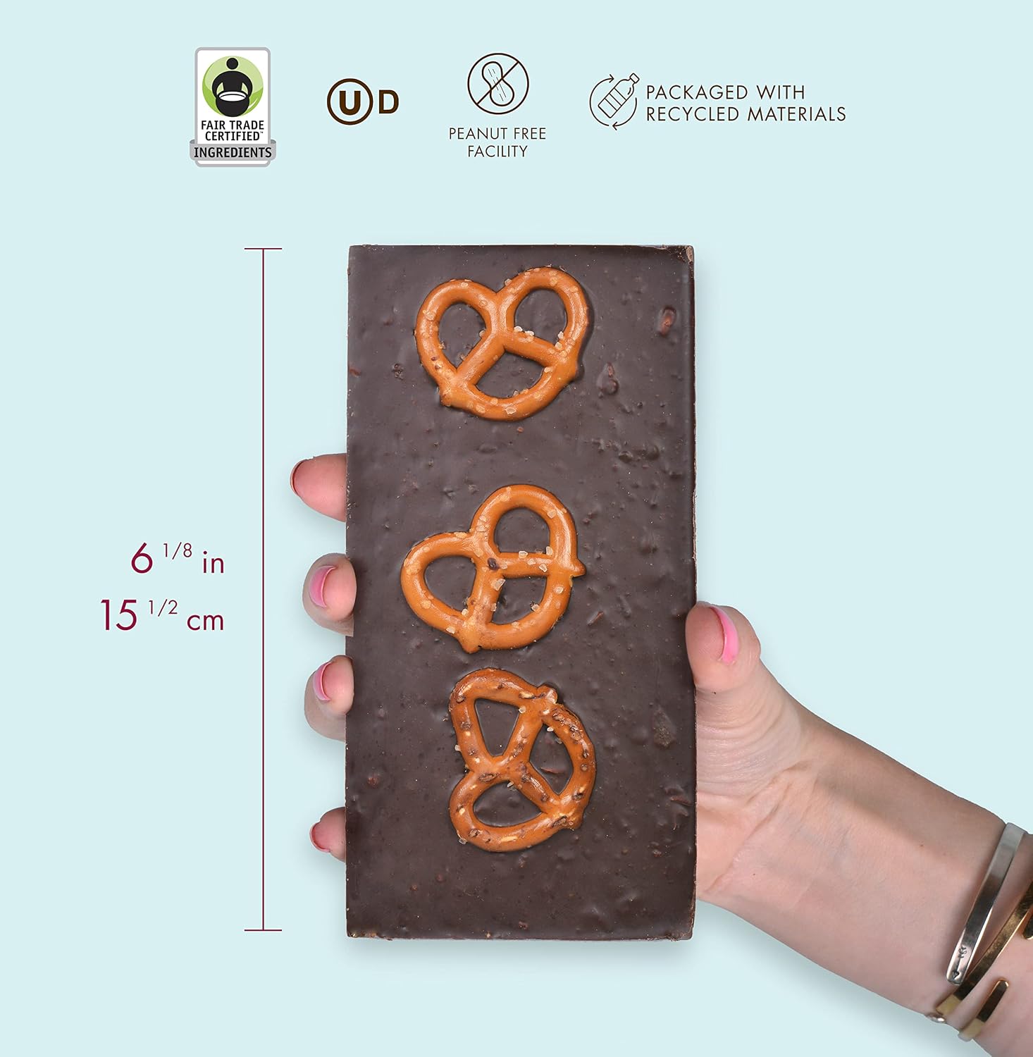 Chuao Chocolatier Ravishing Rocky Road Milk Chocolate Bars | Gourmet Almond Vegan Marshmallows Artisan No Preservatives | 10 Pack (2.8 oz each)