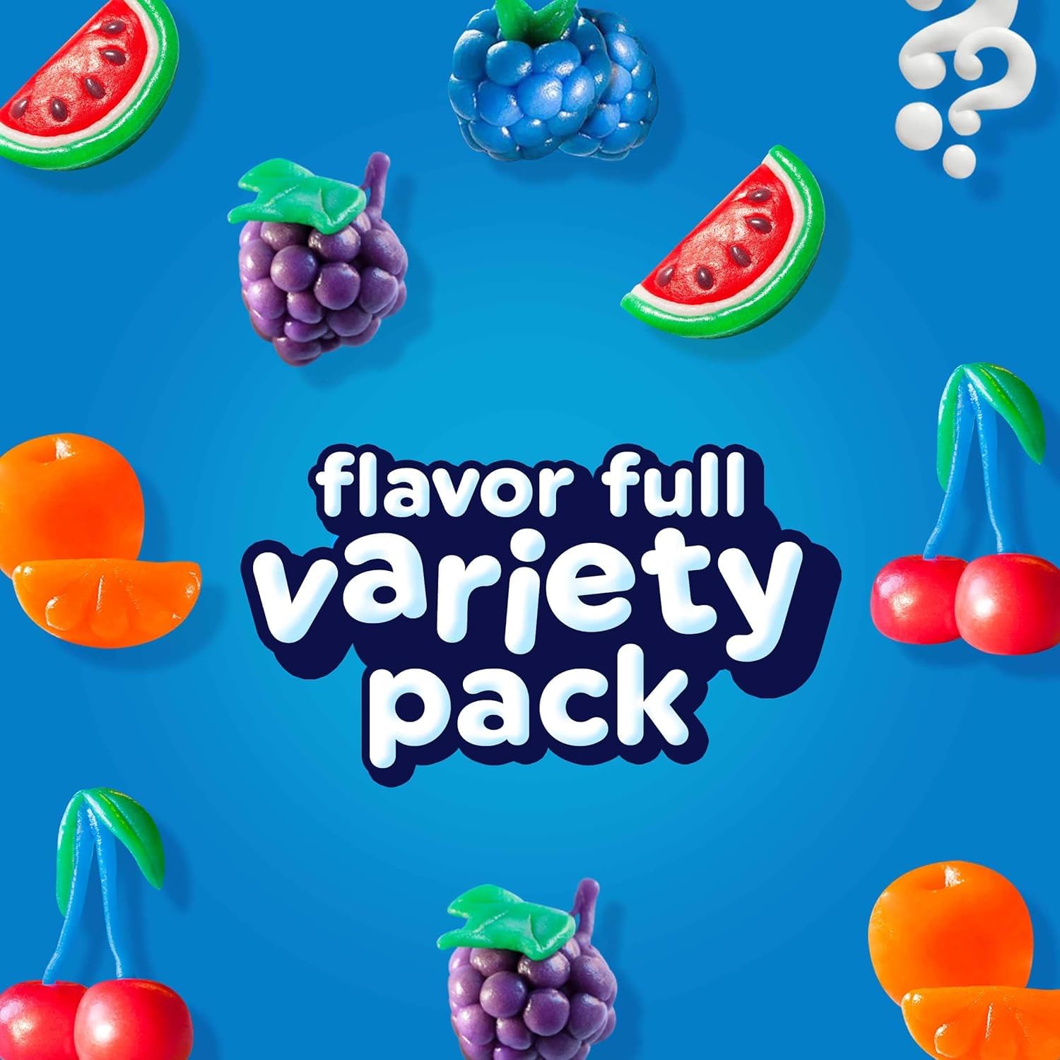 Airheads Full-Size Candy Bars, Assorted Taffy Variety Pack, 60 Count Box | Individually Wrapped Bulk Candy, Six Assorted Fruit Flavors, Artificially Flavored