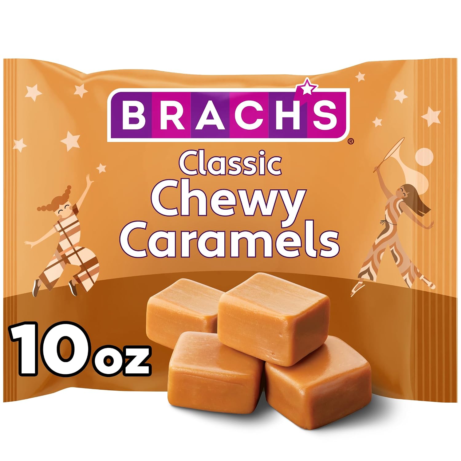 Brach's Classic Chewy Caramels, Baking Caramels,10 Ounce Bag