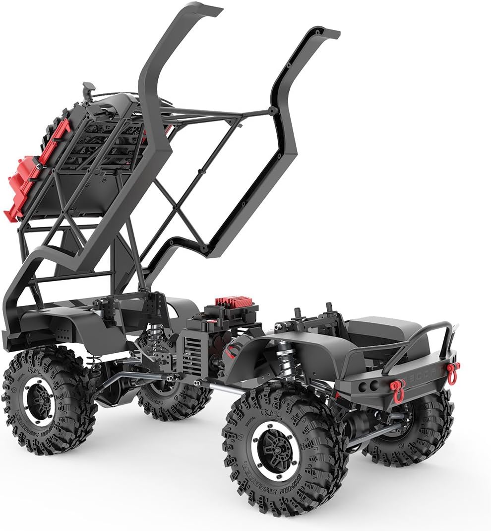 Redcat Racing Everest GEN7 Pro 1/10 Scale RC Rock Crawler – 4WD RTR RC Truck with Realistic Scale Accessories, Waterproof Electronics