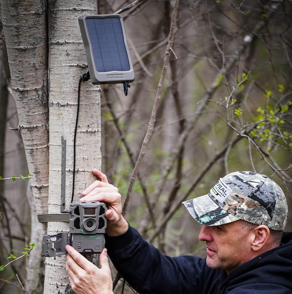Tactacam Reveal X Gen 2.0 LTE Cellular Trail Camera Reveal External Solar Panel
