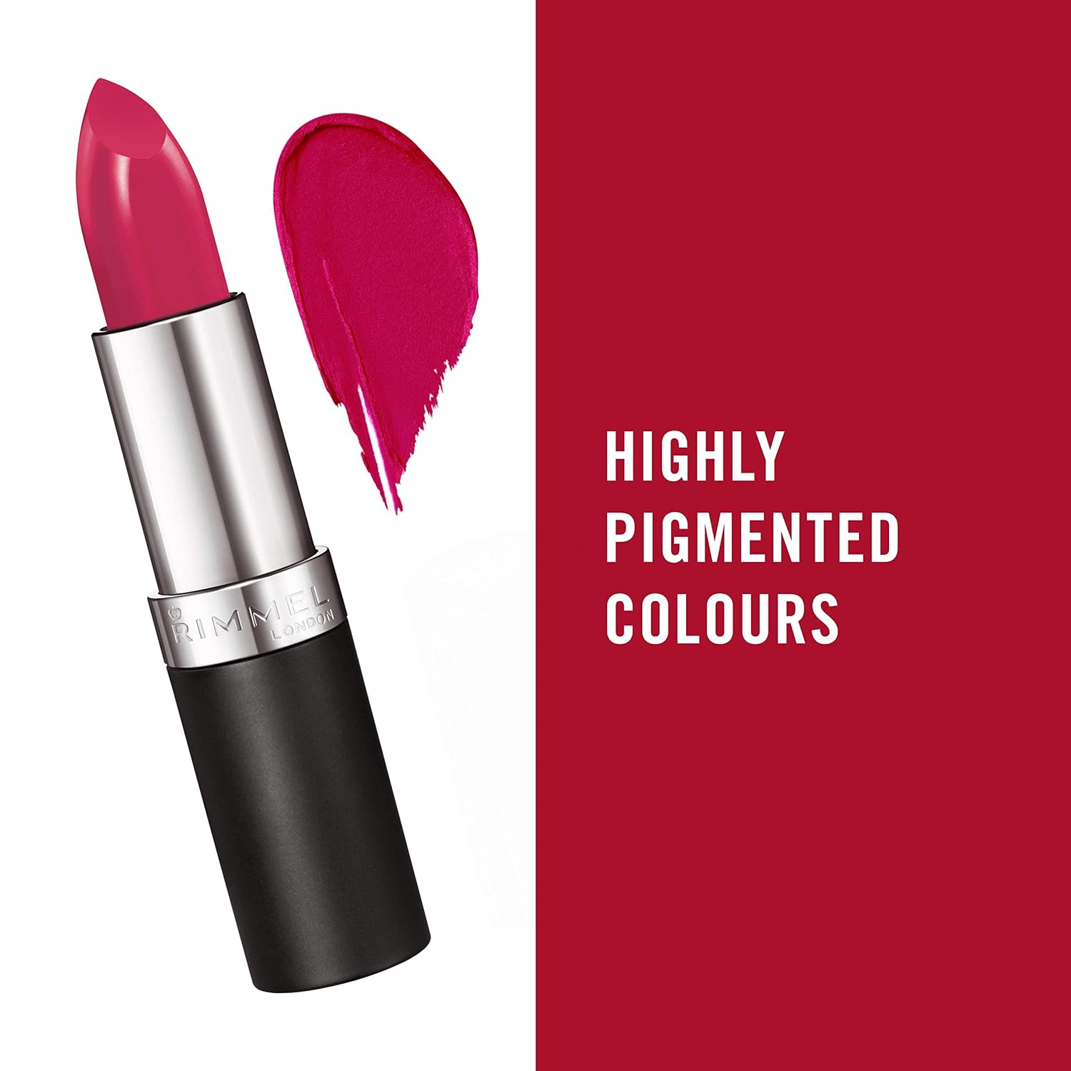 Rimmel London Lasting Finish Lipstick-Kate - 45 Rose Nude Lipstick Women 0.14 oz
