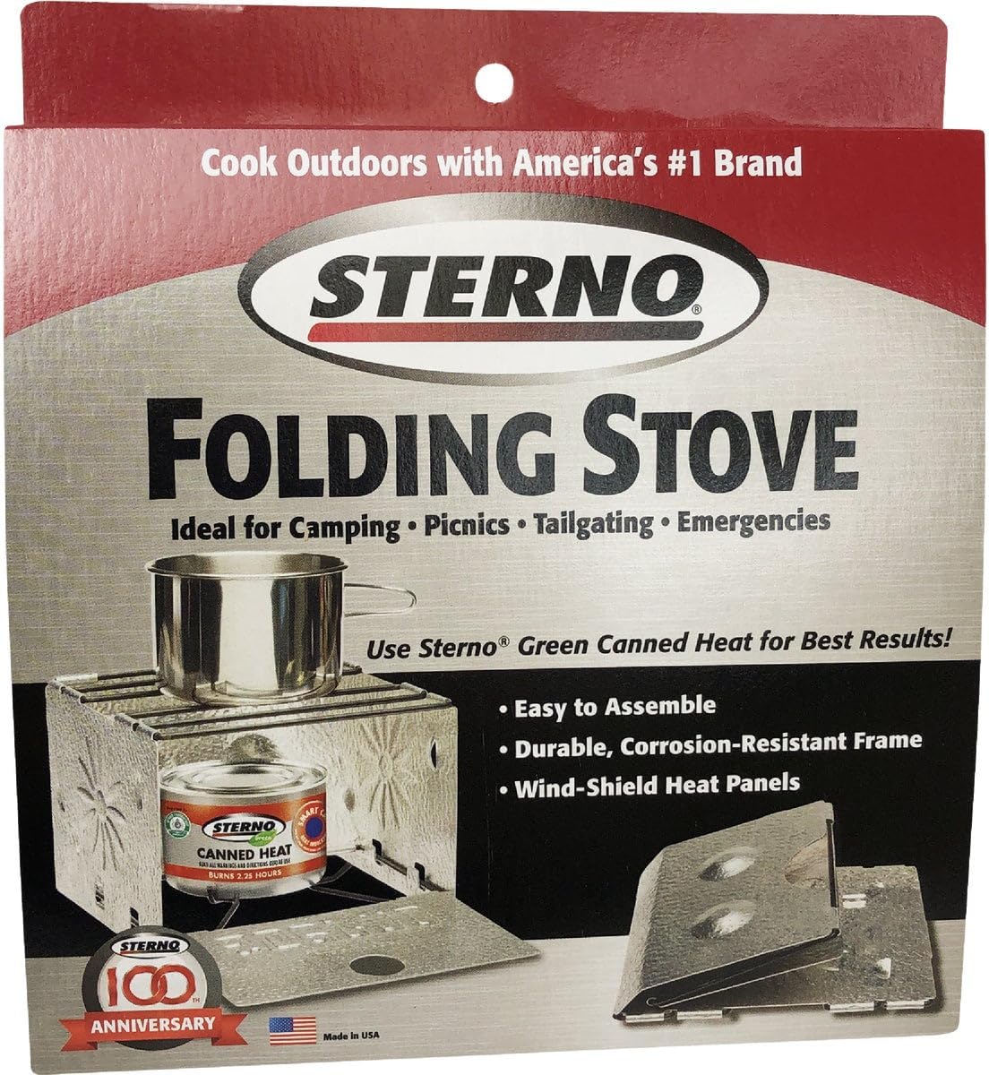 Sterno Foldable Camping Stove