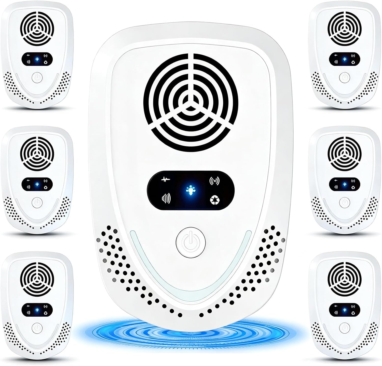 2026 Upgraded Ultrasonic Pest & Insect Repeller Indoor Ultrasonic Repellent | for Mice, Roach, Ant, Rodent, Mouse, Mosquito, Spider, Bugs