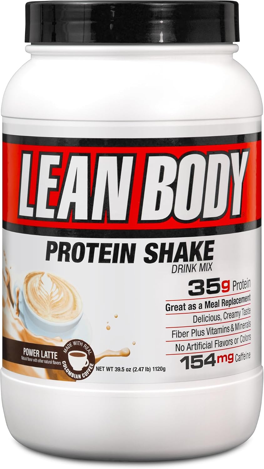 Labrada Nutrition Lean Body Hi-Protein Shake, Strawberry, 2.47-Pound Tub Strawberry Packaging May Vary