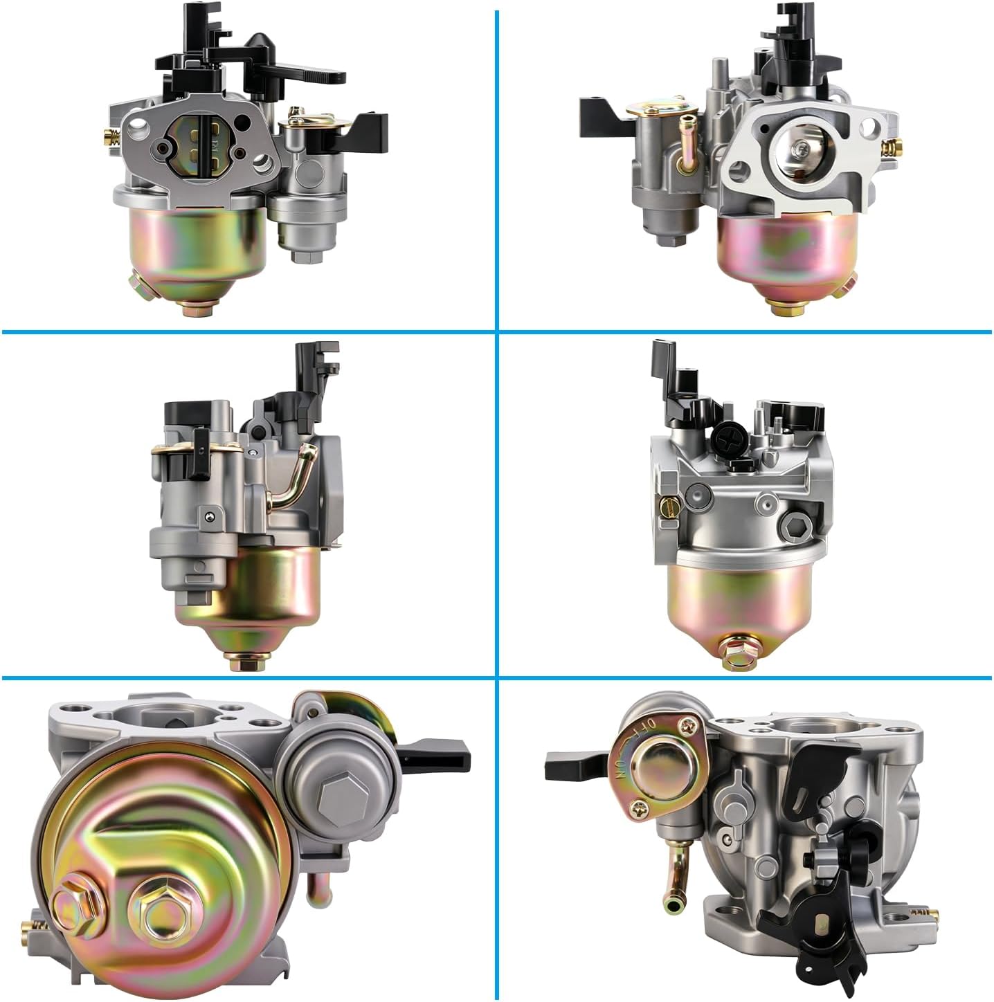 GX160 Carburetor Compatible with 212cc Predator 224cc 196cc 200cc Minibike GX120 GX168 GX200 GX140 Engine 5.5HP 6.5HP Pressure Washer Baja 200 Go